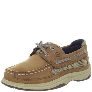 Sperry Kids Boys Lanyard A/C (Toddler/Little Kid) Dark Tan/Navy 5.5 Toddler M